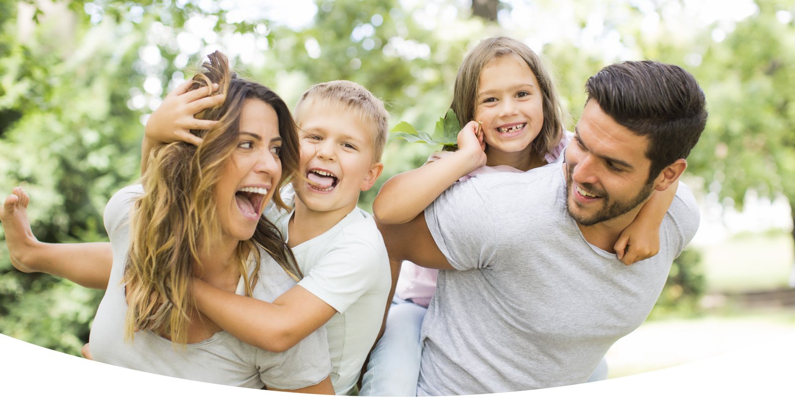 Glückliche Familie